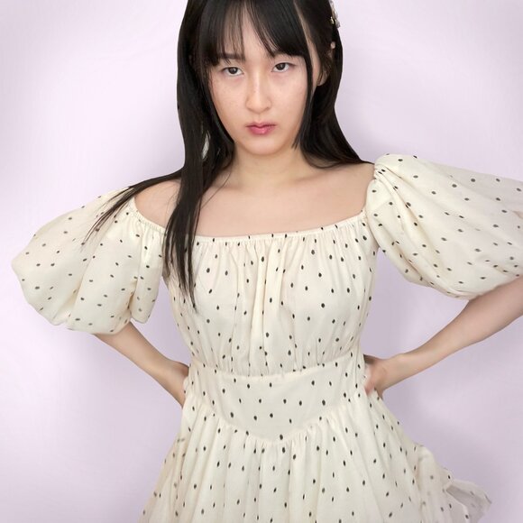 J.ING Ivory Garland Garden Dress - Picture 3 of 5